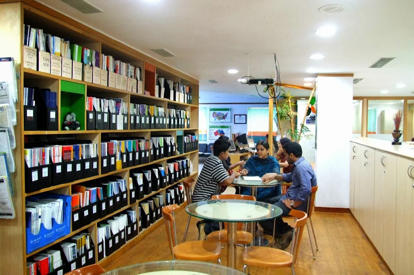 IDP office consultation area